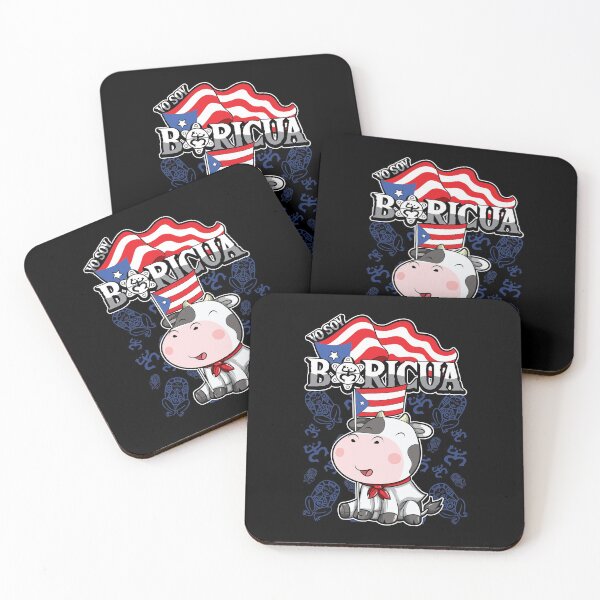 Item preview, Yo Soy Boricua - Cow - Puerto Rico designed and sold by anziehend.