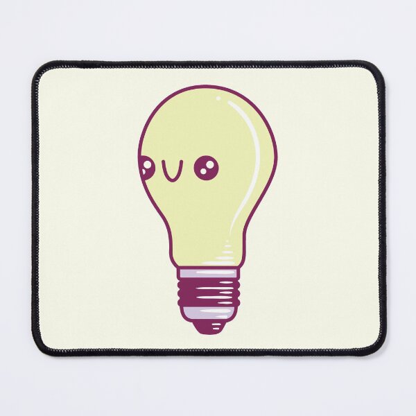 Item preview, Adorable kawaii lightbulb designed and sold by TamGustam.