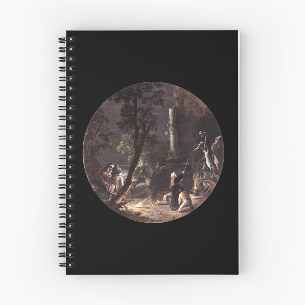 Item preview, Scenes of Witchcraft: Night (c. 1645) Salvator Rosa, Gothic Art Digitally Remastered designed and sold by CoolArtGeek.