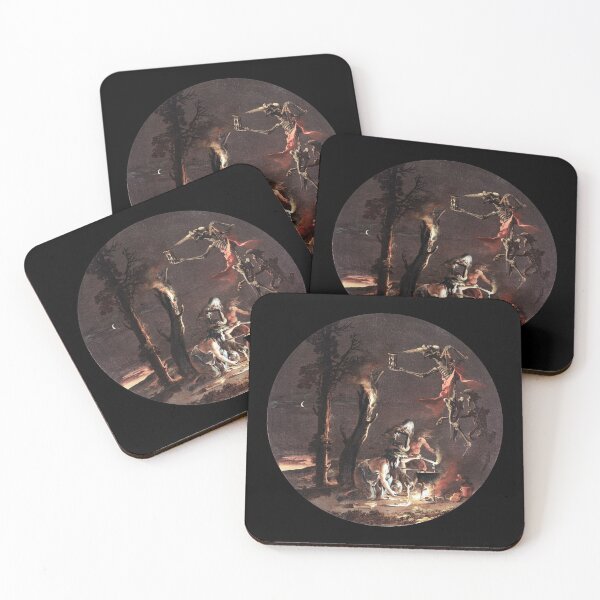 Item preview, Scenes of Witchcraft: Evening (c. 1645) Salvator Rosa, Gothic Art Digitally Remastered designed and sold by CoolArtGeek.