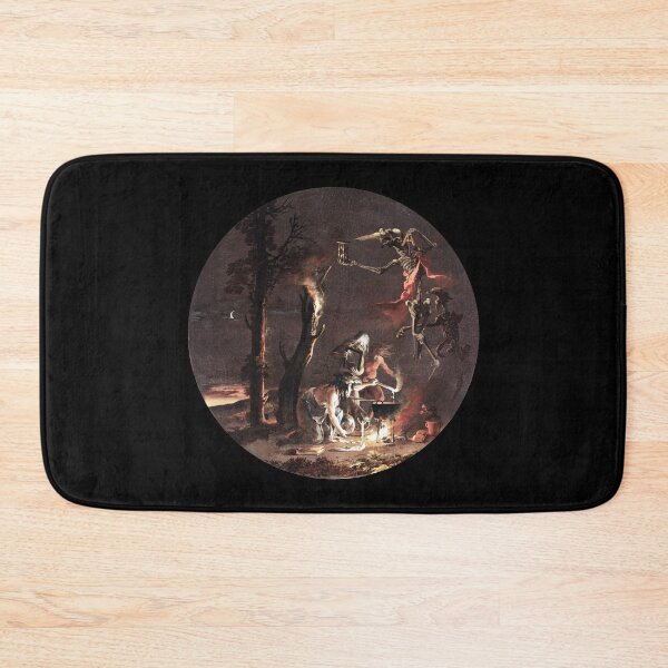 Artikelvorschau, Scenes of Witchcraft: Evening (c. 1645) Salvator Rosa, Gothic Art Digitally Remastered entworfen und verkauft von CoolArtGeek.