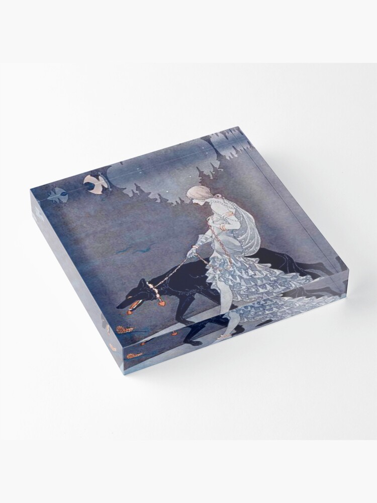 Alternate view of “Queen of the Night” by Marjorie Miller (1928) Acrylic Block