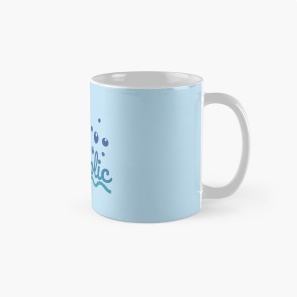 Item preview, Aquaholic Mermaid Pun // Funny Mythical Puns designed and sold by FartingUnicorn.