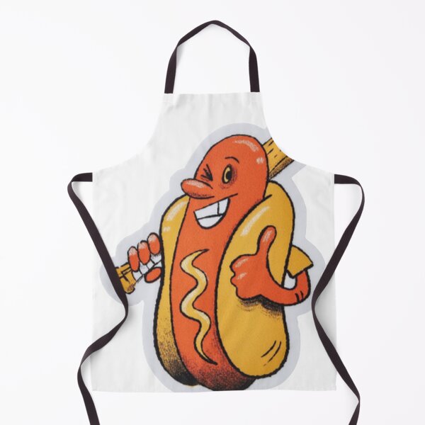 Item preview, Funny Badass Hot Dog with a baseball bat designed and sold by TALAT-SHOPS.