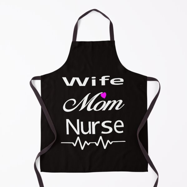 Item preview, Wife Mom Nurse Tee Shirt Funny Letter Moms Gift Nurse Tshirt Tops Pockets Sweatshirt Classic T-Shirt designed and sold by darishoping.