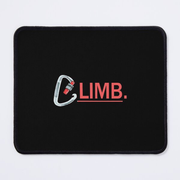 Item preview, Awesome Rock Climbing Carabiner Gift Climber Bouldering Long Sleeve T-Shirt designed and sold by telegaevel.
