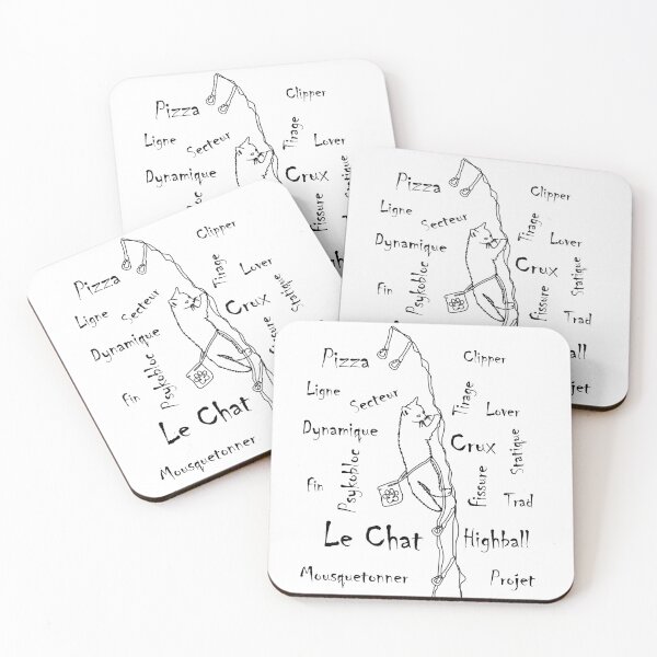 Item preview, Le Chat | Climbing cat | Le Chat grimpant designed and sold by designsbyMoiLS.