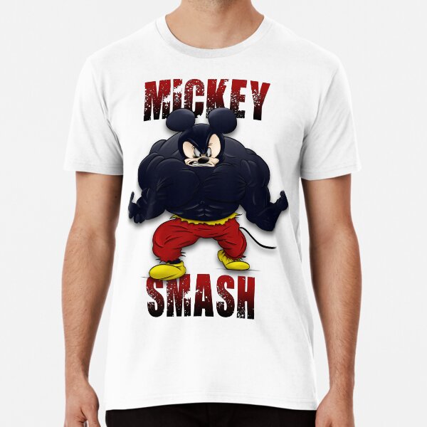 Mickey mouse bodybuilder shirt store