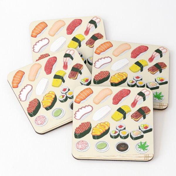 Item preview, Plate of Sushi Types designed and sold by SherriMans.