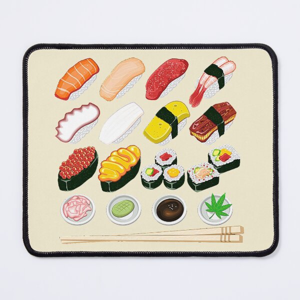Item preview, Plate of Sushi Types designed and sold by SherriMans.