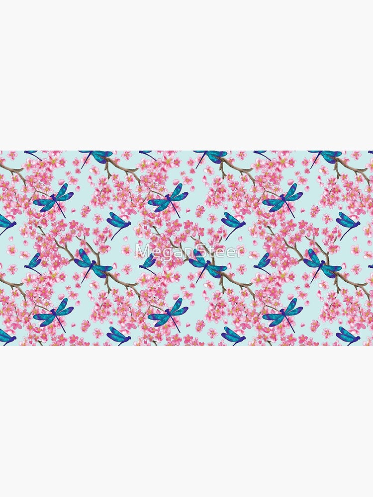 Dragonflies and Cherry Blossoms by MeganSteer
