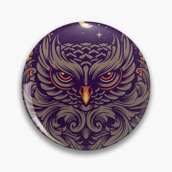 Item preview, Mystical Owl Ornament designed and sold by SLAG-Creative.
