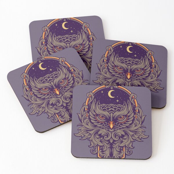 Item preview, Mystical Owl Ornament designed and sold by SLAG-Creative.