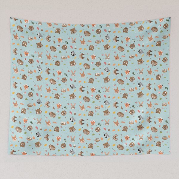 Item preview, Forest animals pattern designed and sold by daisyandlime.