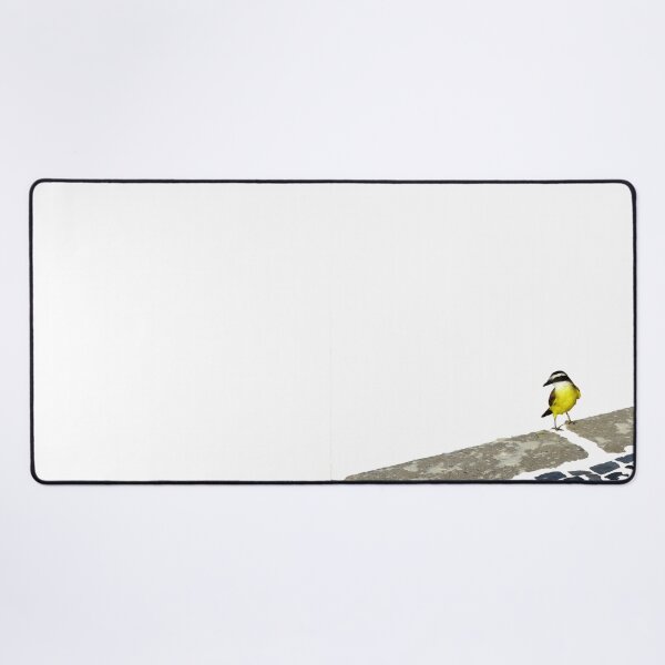 Pitangus sulphuratus - Great kiskadee Desk Mat