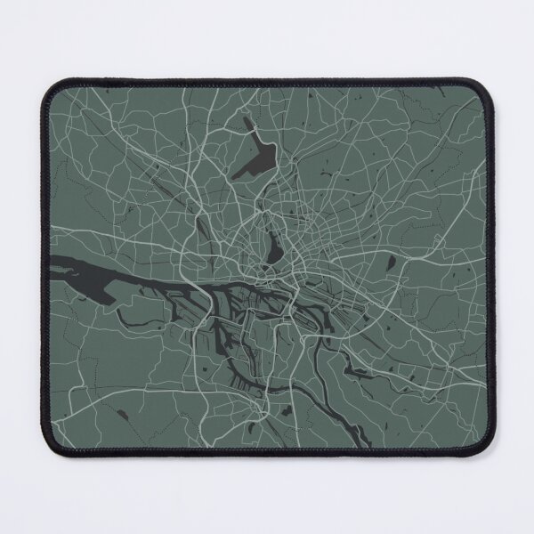 Item preview, Hamburg Germany Map designed and sold by mertcanglz.