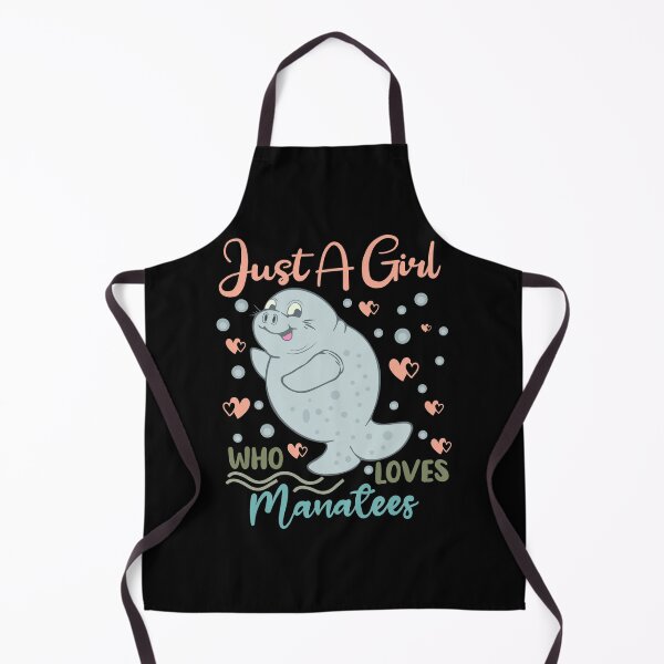 Item preview, Just A Girl Who Loves Manatees designed and sold by AmethystMurad.
