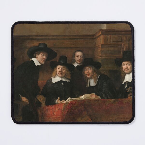Item preview, The Sampling Officials of the Amsterdam Drapers’ Guild, Known as The Syndics, Rembrandt van Rijn designed and sold by Mikołaj Niemczewski.
