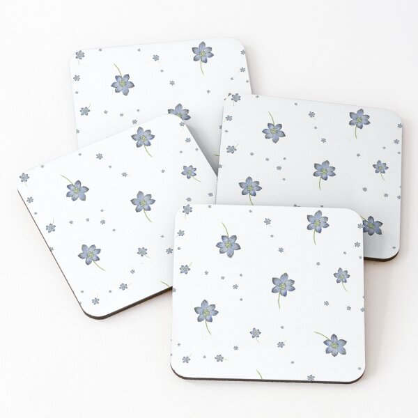 Item preview, Blue Anemone Plant designed and sold by ProhibitionStickers.