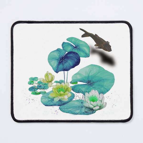 Item preview, Fish and Victoria Amazonica designed and sold by SherriMans.