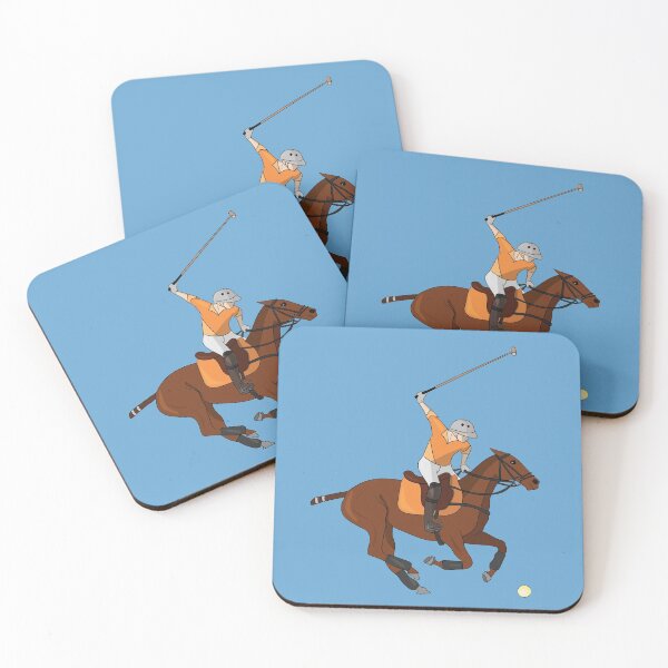 Item preview, Horse Riding Polo Player Illustration designed and sold by TheInkElephant.