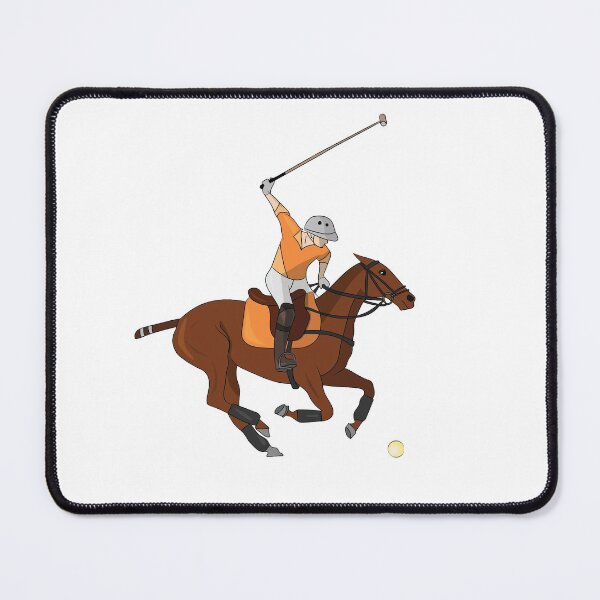 Item preview, Horse Riding Polo Player Illustration designed and sold by TheInkElephant.