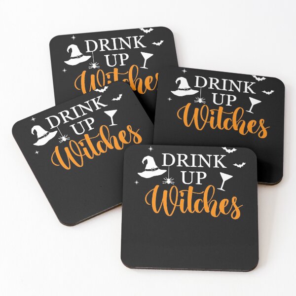 Item preview, Drink Up Witches Halloween Witch Wine Drinking designed and sold by tshirtexpressiv.