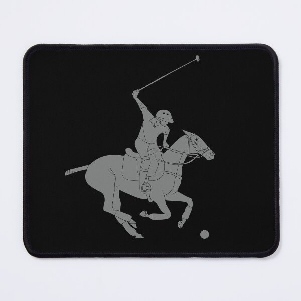 Item preview, Horse Riding Polo Player Silhouette designed and sold by TheInkElephant.