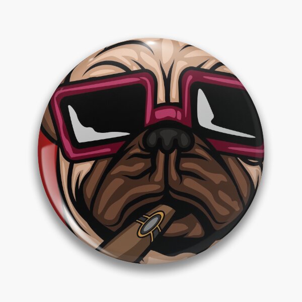 Item preview, Badass Dog with a cigare designed and sold by TALAT-SHOPS.