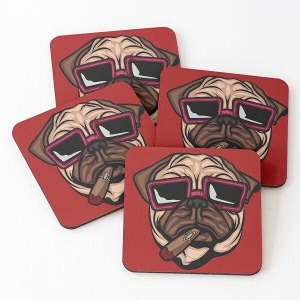 Item preview, Badass Dog with a cigare designed and sold by TALAT-SHOPS.