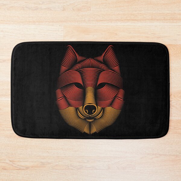 Item preview, Art illustration of a wolf head designed and sold by TeeFashionShop.