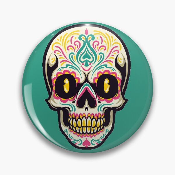 Item preview, Day of the Dead Sugar Skull designed and sold by SLAG-Creative.