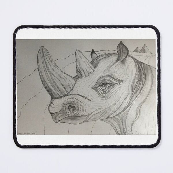 Item preview, Rhinoceros  designed and sold by SiDaviesVisions.