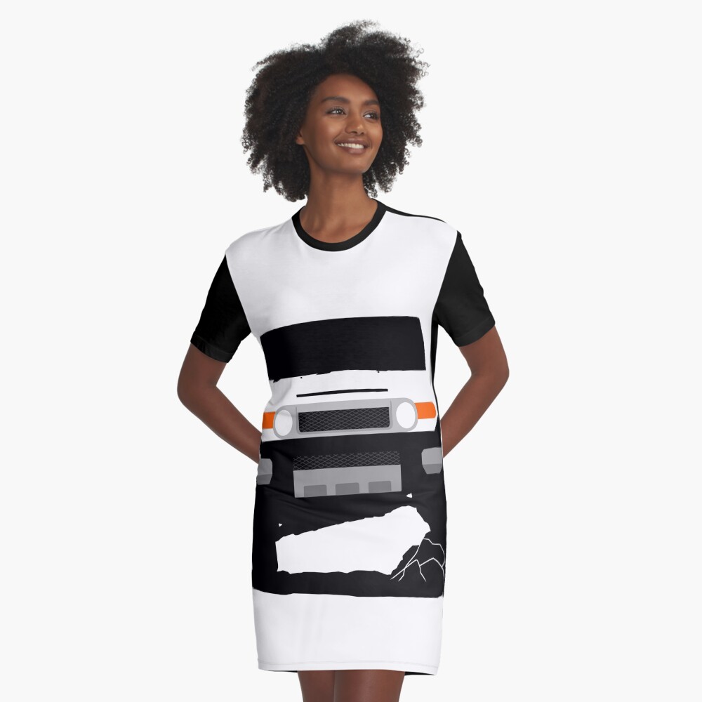 Item preview, Graphic T-Shirt Dress designed and sold by ApexFibers.