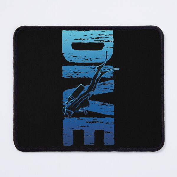 Item preview, Dive - Vertical Text Scuba Diver designed and sold by TheInkElephant.