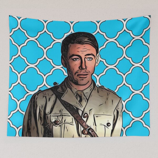 Item preview, Lawrence of Arabia against blue designed and sold by LisaMPierce1990.