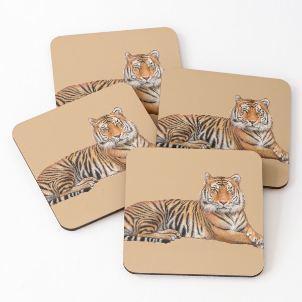 Item preview, The Amur Tiger Lies With Its Paws Crossed designed and sold by Phantasmal-2-do.