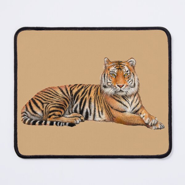 Item preview, The Amur Tiger Lies With Its Paws Crossed designed and sold by Phantasmal-2-do.