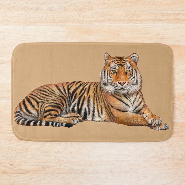 Item preview, The Amur Tiger Lies With Its Paws Crossed designed and sold by Phantasmal-2-do.