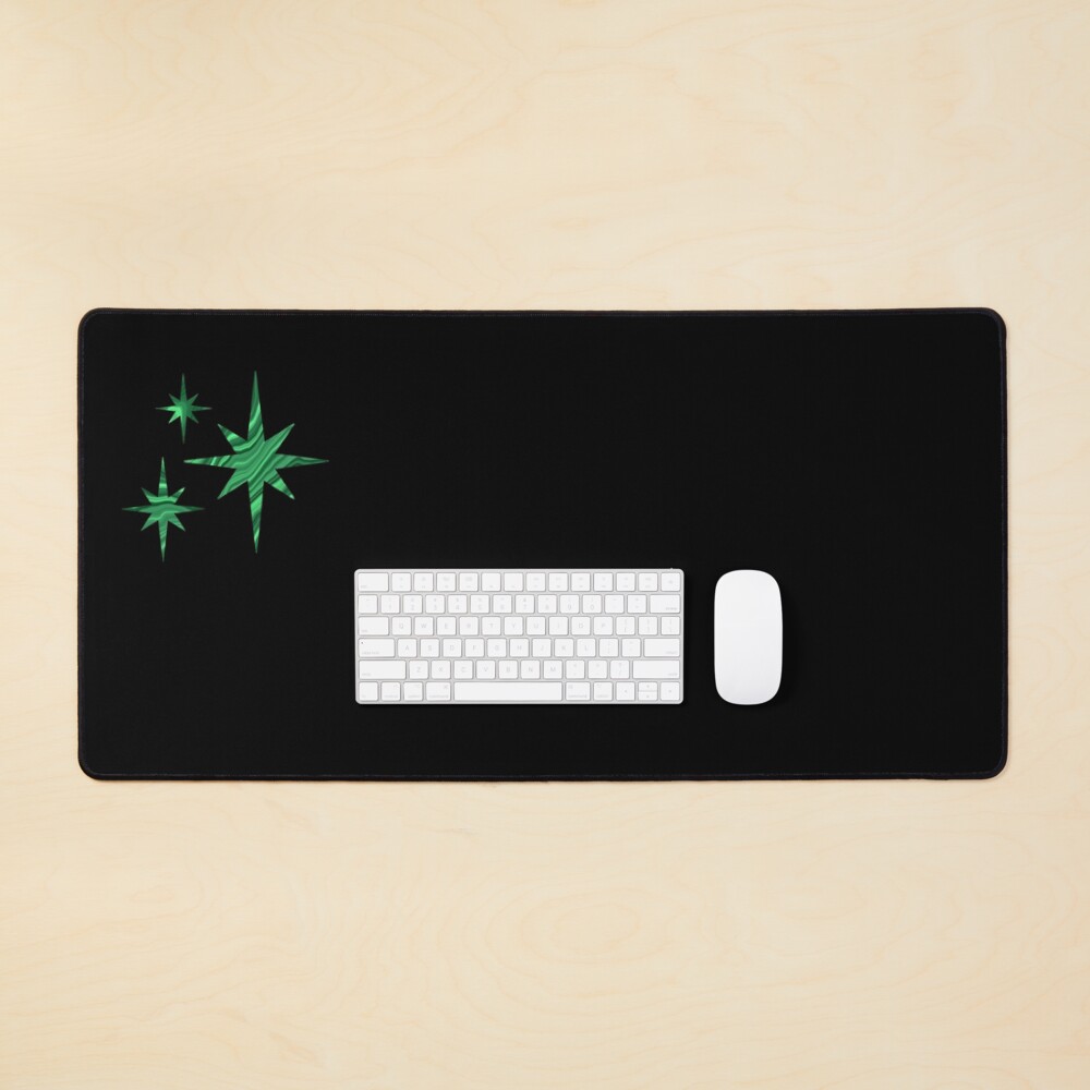 Malachite Stars Mouse Pad
