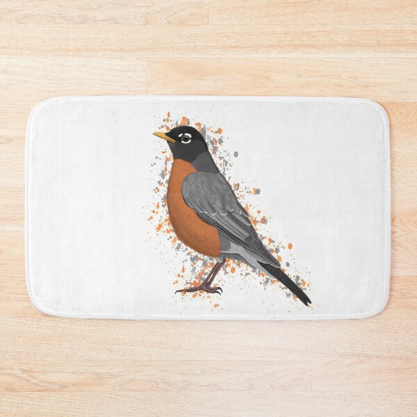 Item preview, American Robin Bird Birdlover Birdwatcher Biologist Ornithologist Garden Birds designed and sold by jz-birds.