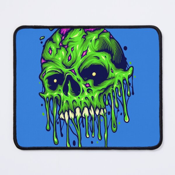 Item preview, Gnarly Melting Zombie Skull designed and sold by SLAG-Creative.