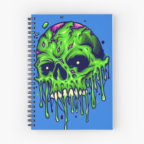Item preview, Gnarly Melting Zombie Skull designed and sold by SLAG-Creative.