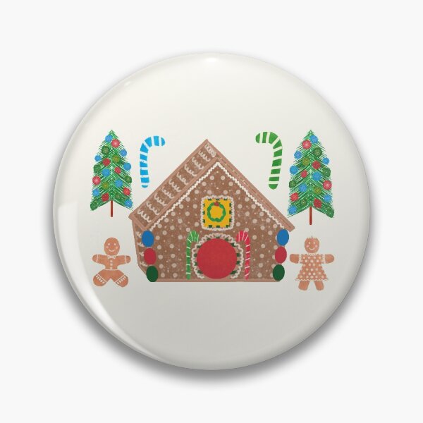 Item preview, Gingie's Gingerbread house designed and sold by Lilac Blooms Designs.