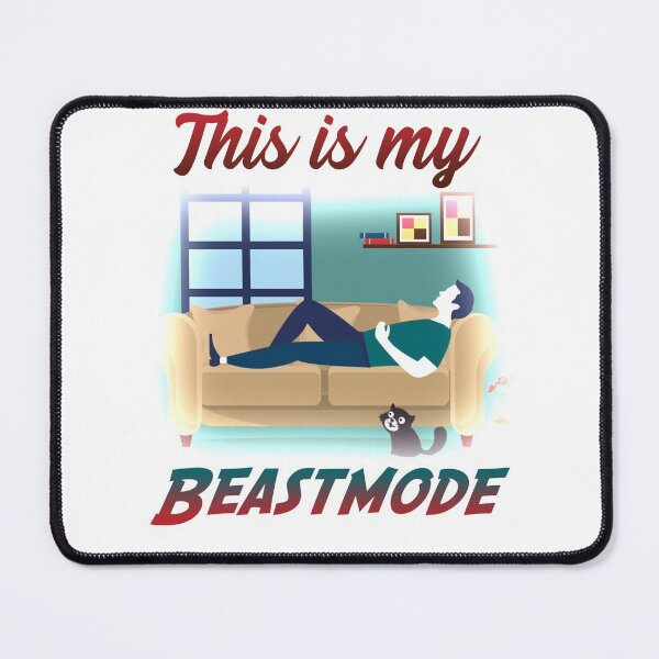 Item preview, Lazy Beastmode funny, Beast mode joke designed and sold by HazardPaay.