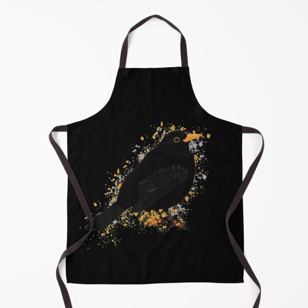 Item preview, Blackbird Bird Birdlover Birdwatcher Biologist Ornithologist Garden Birds designed and sold by jz-birds.