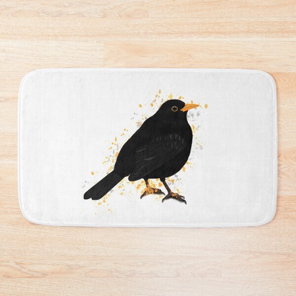 Item preview, Blackbird Bird Birdlover Birdwatcher Biologist Ornithologist Garden Birds designed and sold by jz-birds.