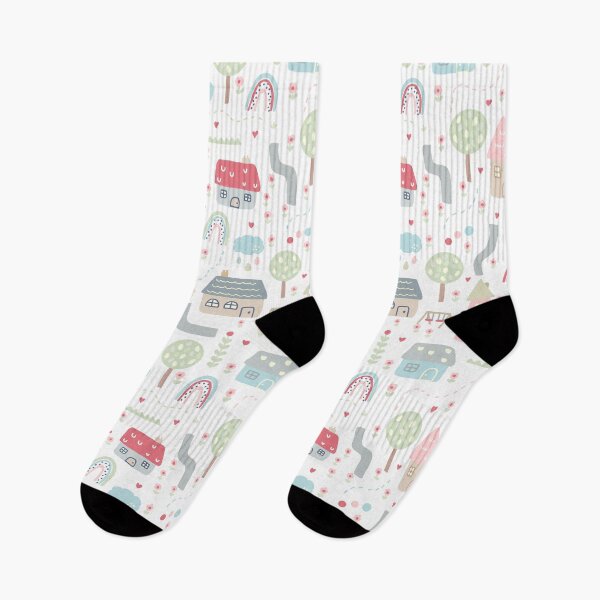 Item preview, Seek and Find Village Pattern designed and sold by KathrinLegg.