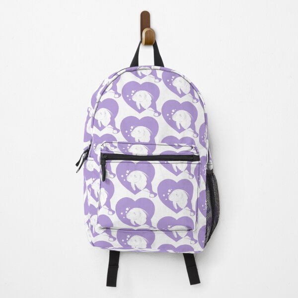 Item preview, Just a girl who loves manatees (purple) designed and sold by Q3Designs.