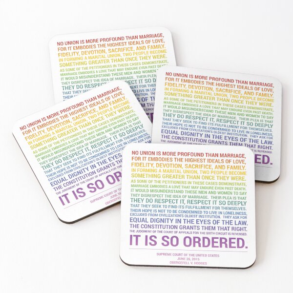 Item preview, Gay Marriage Supreme Court Ruling | Rainbow | Pride Gift |  LGBTQ | Lesbian Bisexual Transgender Queer | designed and sold by SmashingInkster.